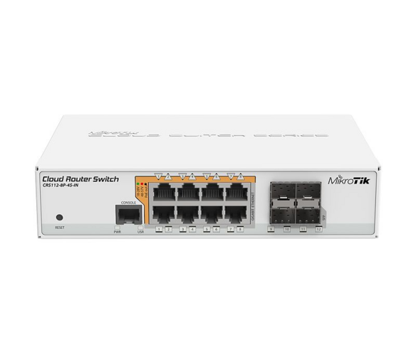 MikroTik CRS112-8P-4S-IN