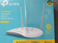 ADSL модем TP-Link N300 Wi-Fi роутер с ADSL2+ модемом