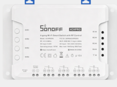 Новый четырех канальный wi-fi переключатель SONOFF 4CH PRO