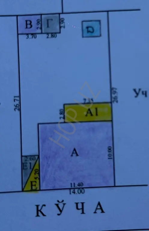Юнусабад ул. Шахристанская. Участок под строительство. 3,7 соток.
