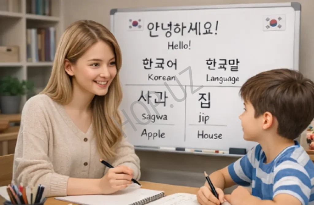 Репетитор корейского языка для детей и взрослых (онлайн)