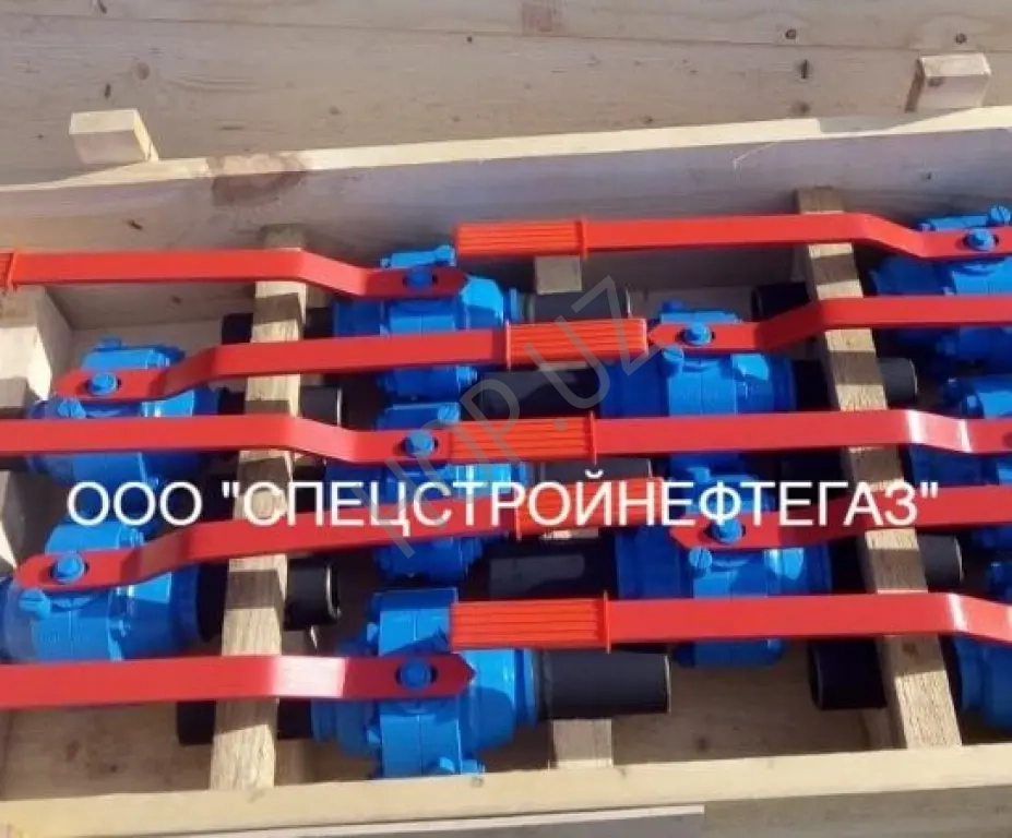 Кран шаровой Ду50 Ру80 надземный с ручным приводом