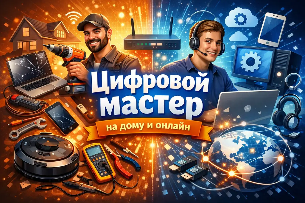 Цифровой мастер на дому и онлайн — Ташкент