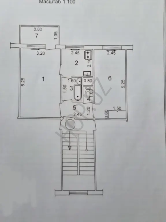 Феруза Эко базар. 2/1/4 47м²