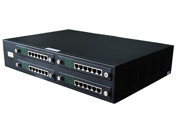 VOIP шлюз, WSS120-24FXO-C 24FXO VoIP Gateway