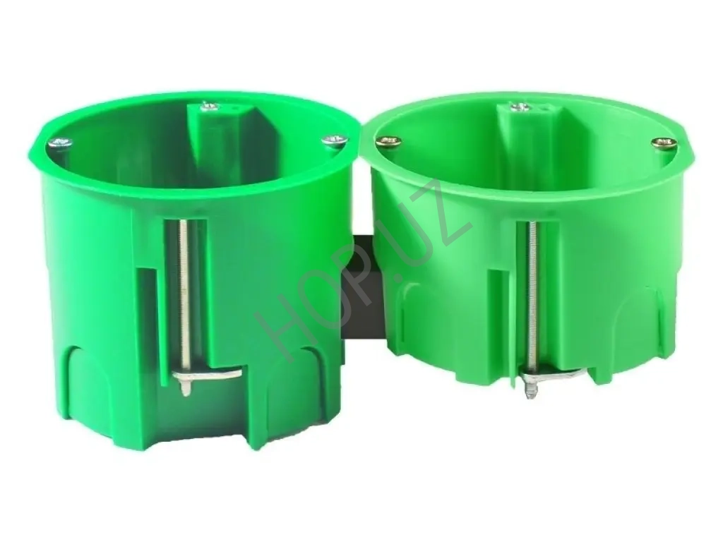 Лучшие подрозетники для монтажа в гипсокартон HEGEL огнестойкость 850°C. в Ташкенте