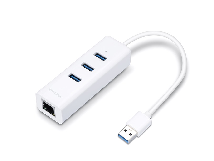 TP-Link UE330 Ethernet USB Гигабитный порт + hub 3 порта USB 3.0
