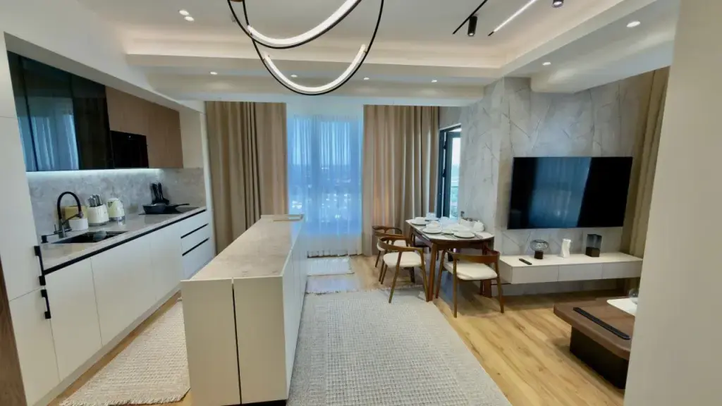 Modera Towers: 2 xonali kvartira ijaraga, 56 m², 17/26