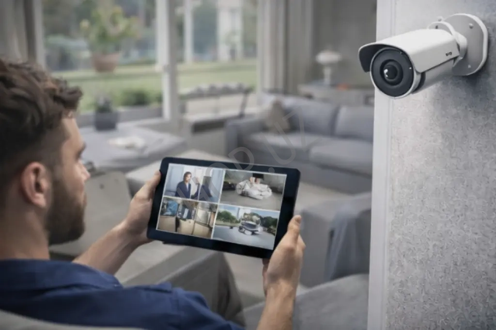 Установка Домашнего видеонаблюдения