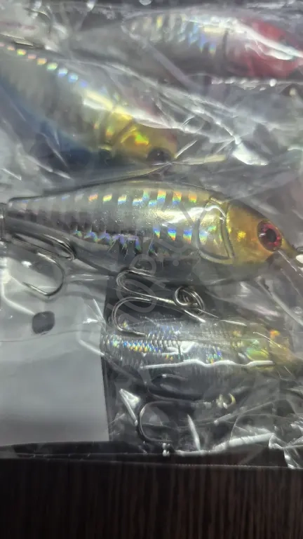 Воблеры 4 штуки разные