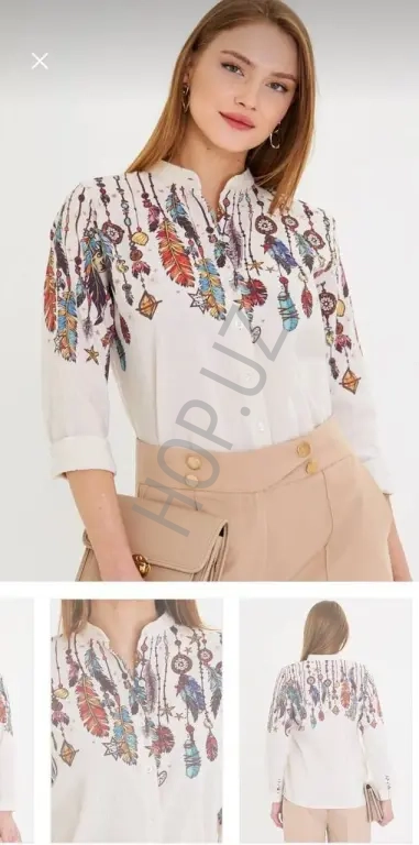 рубашка женская с туркцкого сайта