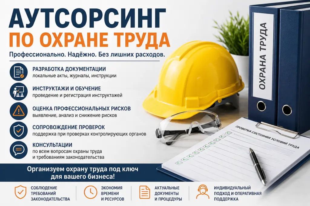 Аутсорсинг по охране труда для организаций и предпринимателей