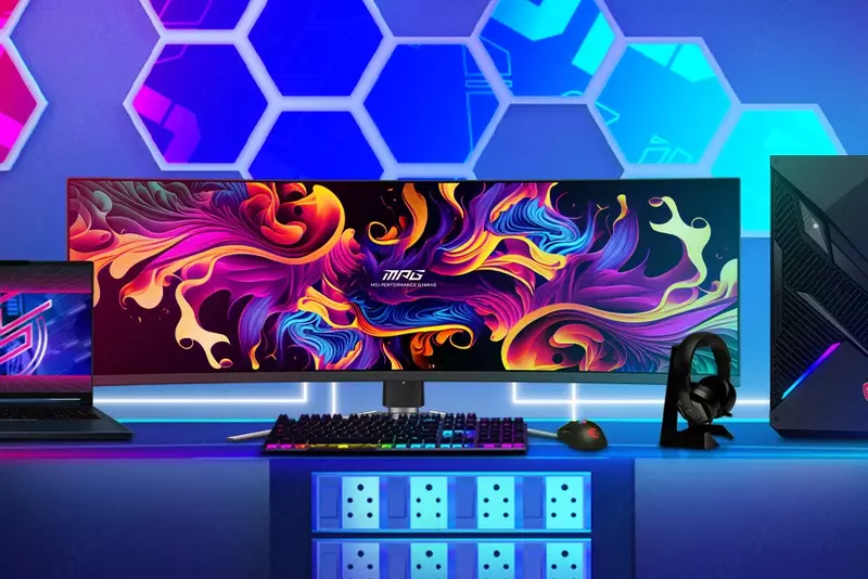 Монитор MSI MPG 491CQPX QD-OLED Curved Gaming Monitor