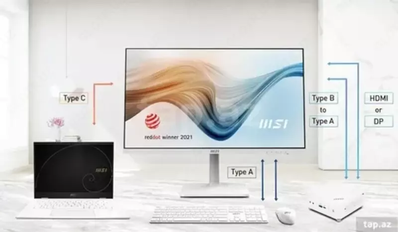 Монитор MSI Modern MD272UPHW 27