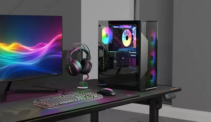 Игровая сборка ПК Maxcore Strike i5-13400F / RTX 3050 8GB/ 32GB DDR5 / SSD 512GB.