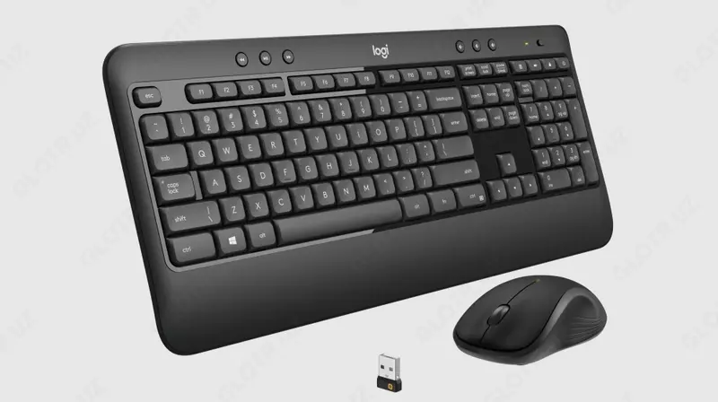 Беспроводной набор клавиатура и мышка LOGITECH MK540 ADVANCED Wireless Combo - BLACK - RUS