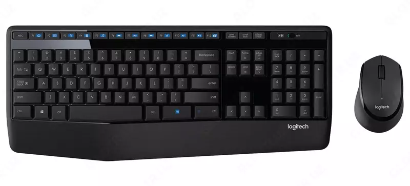 Беспроводной набор клавиатура и мышка LOGITECH MK345 Wireless Combo - BLACK - RUS