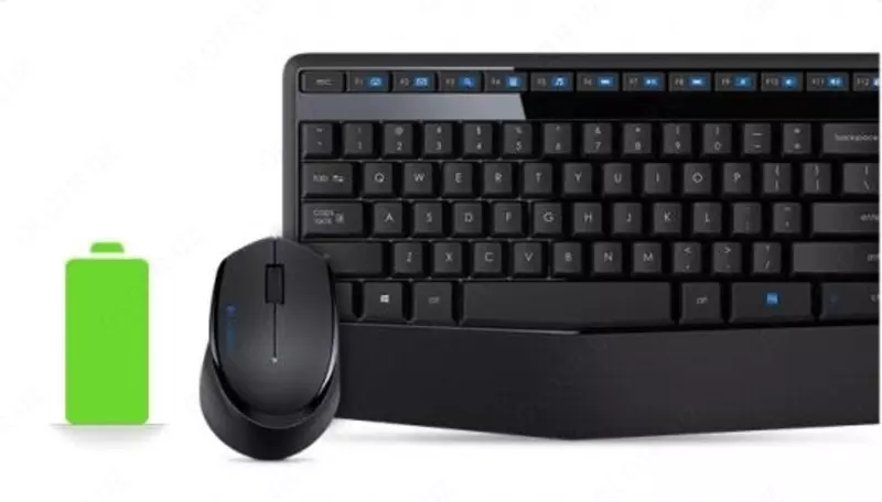 Беспроводной набор клавиатура и мышка LOGITECH MK345 Wireless Combo - BLACK - RUS