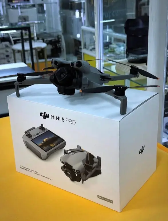 Новый DJI Mini 5 Pro Fly More Combo Plus с пультом DJI RC 2, дрон с камерой, 1-дюймовая CMOS-матрица, съемка в 4K