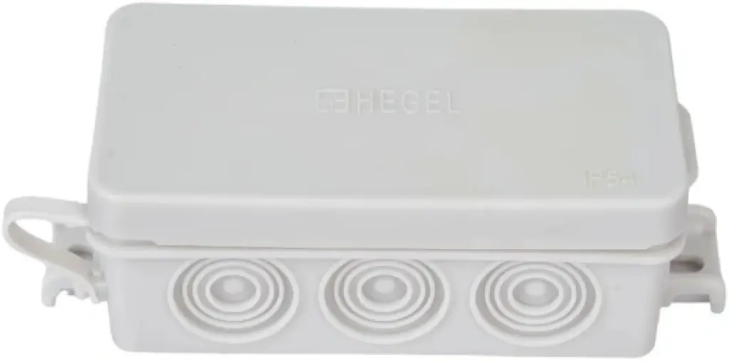 Разветвительные коробки открытой установ серия КР25 HEGEL огнестойкость 650°C. IP54 ЧП Электро Потенциал